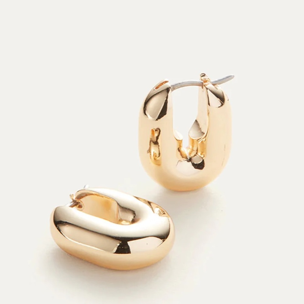 Puffy U-Link Earrings